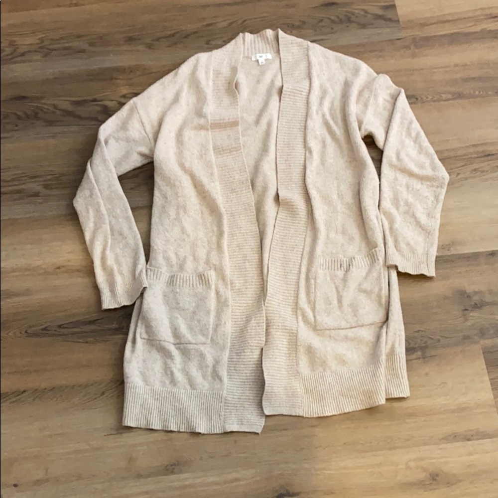 bp oatmeal cardigan